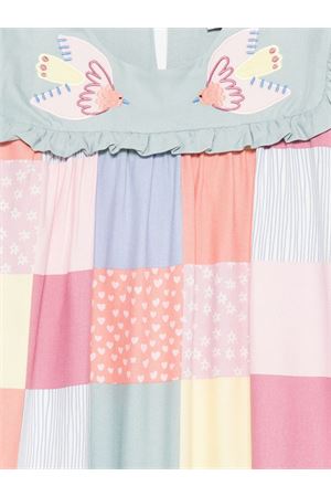 abito in cotone multicolor STELLA McCARTNEY KIDS | TX1B50Z3078999MC